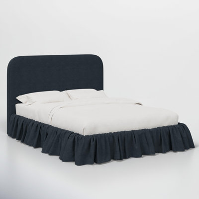 Maggie Ruffle Platform Bed by Birch Lane