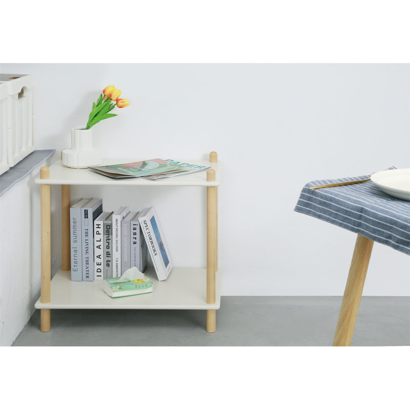 Marliegh 246.38cm H x 60cm W Solid Wood Etagere Bookcase