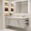 Armoire de salle de bain minimaliste de style italien-110693060
