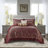 Aubrey 5 Piece Jacquard Bedspread Set with Throw Pillows-522760752-469657549