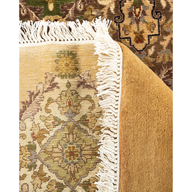 Classic One-of-a-Kind 7' 1" X 7' 1" Hand Knotted Area Rug