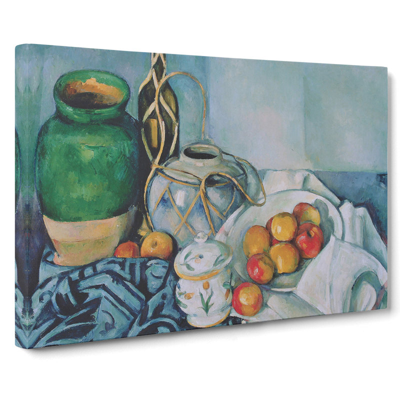 Still Life with Apples Vol.1 by Paul Cezanne - Wrapped Canvas, 50cm H x 76cm W x 3cm D