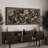 Abstract Botanical Vintage Floral Pattern in Landscape Retro Decor Extra Large Artwork Wall Art-111375511-100937063