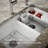 Riverby 33" x 22" x 9.625" Under-Mount Double-Equal Kitchen Sink with Accessories and 5 Oversized Faucet Holes-125039942-37340195