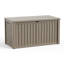 Boîte de rangement en résine résistante aux intempéries 54 gallons l 150 gallons (brun clair / gris)-123058110