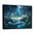 Black Floater Framed