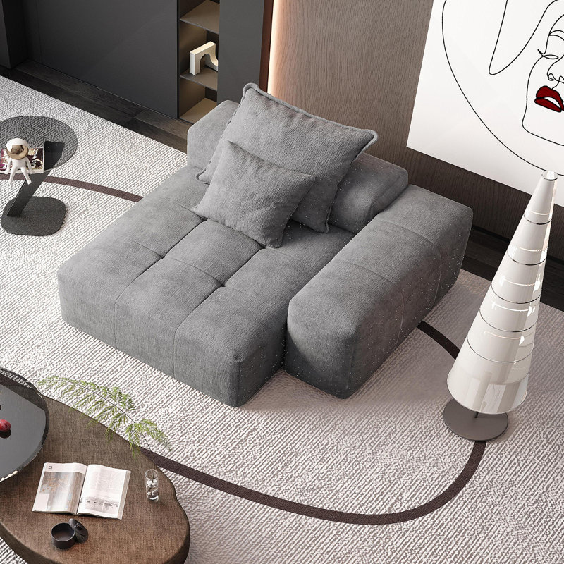 Modern Oversized Modular Sectional Sofa With Soft Cushions, Diy Combination, No Assembly, Ideal For Family Gatherings And Relaxation