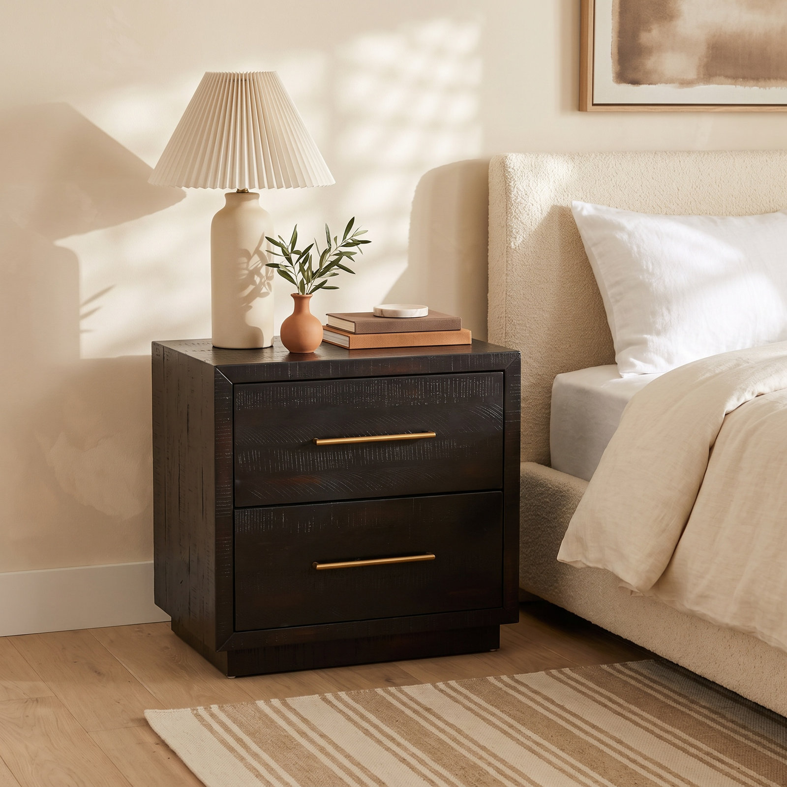 Nigel Acacia Nightstand