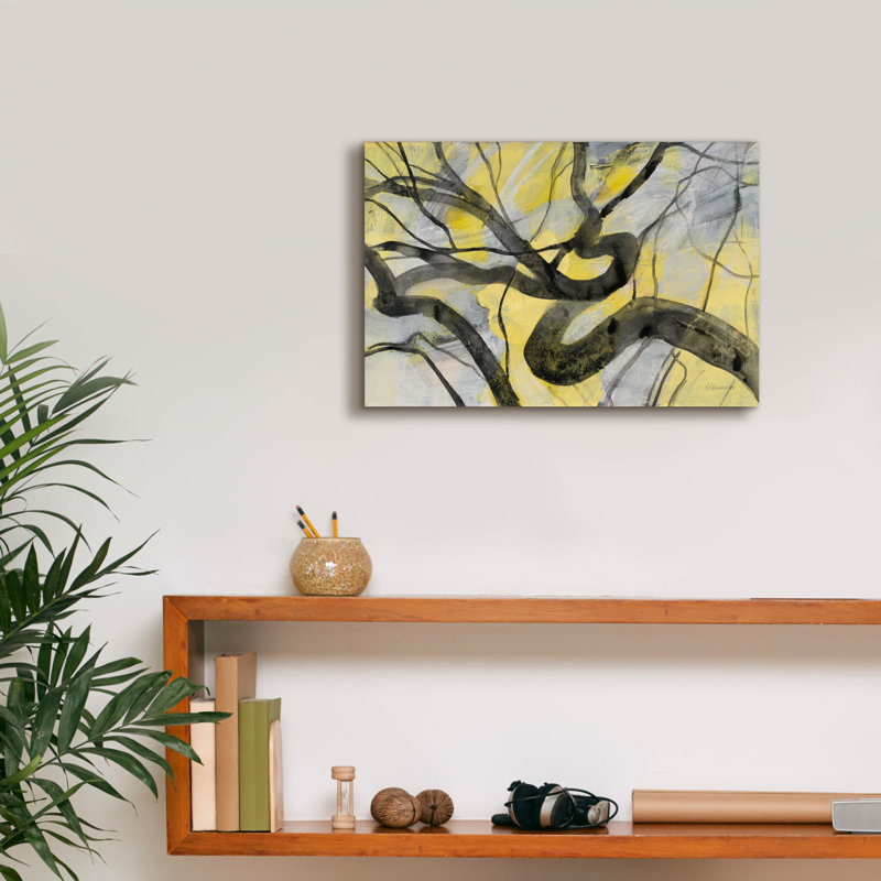 Toile épique «Twist» par Albena Hristova, H 12 po x l 18 po x P 0,75 po