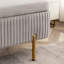 Miajah Velvet Upholstered Flip Top Storage Bench-251652344
