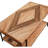 Coffee Table, Solid Fir Wood & Metal Frame, 2...