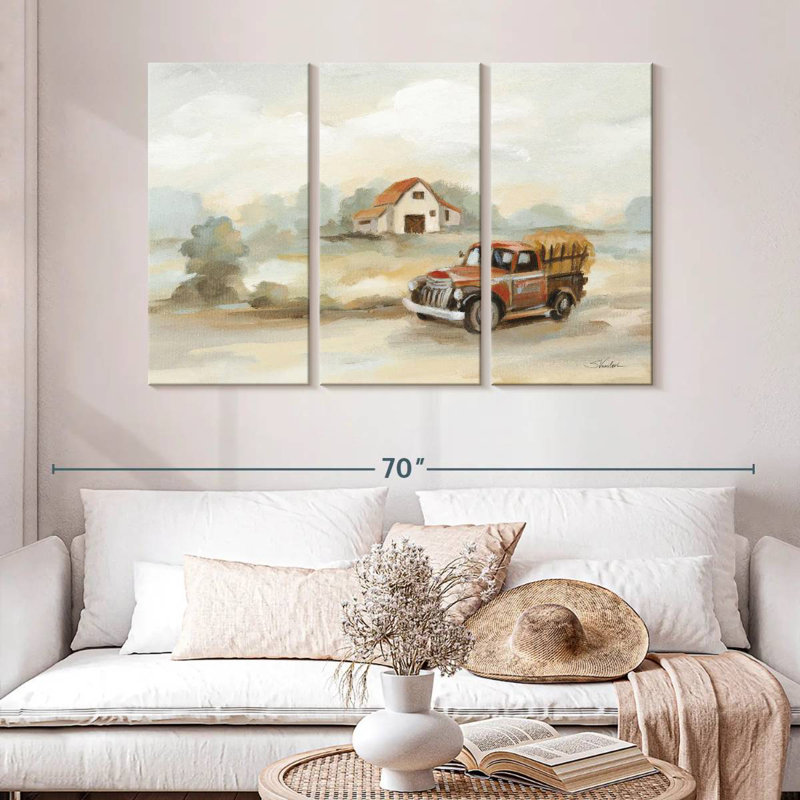 Mehar The Old Farm, 32" H x 50" W