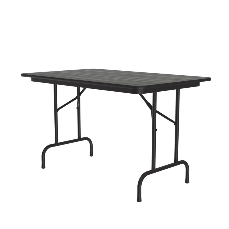 Table Pliante Rectangulaire, H 29 po x L 96 po x l 30 po, Chêne moyen