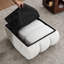 Fauteuil Draedyn rembourré avec pieds en bois massif-663062603-641095086