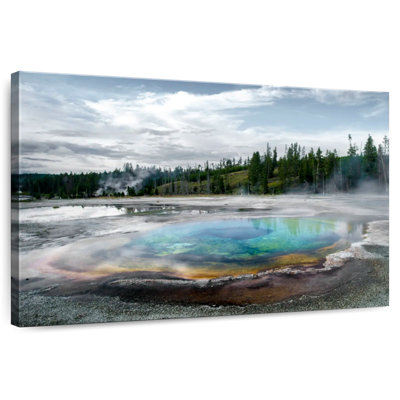 Alvord Thermal Basin In Yellowstone