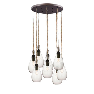 Earth 8 - Light Dimmable Chandelier