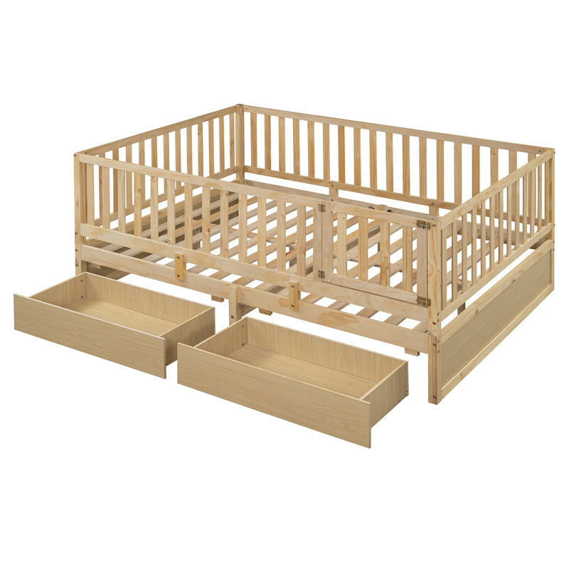 Space-saving Daybed Solid Wood Modern Bedroom Solution