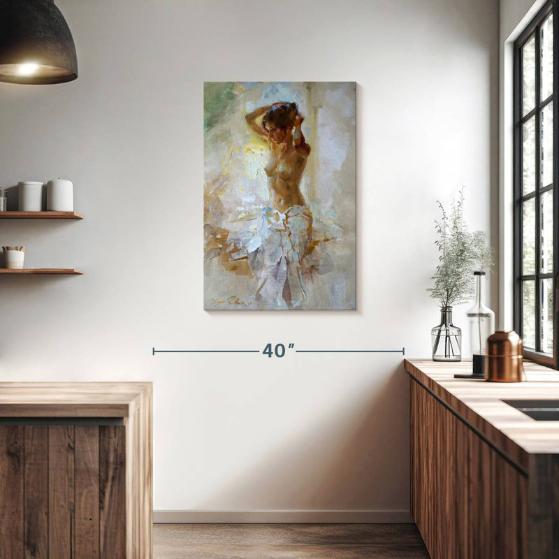 Leisha Model By The Window, 36" H x 24" W