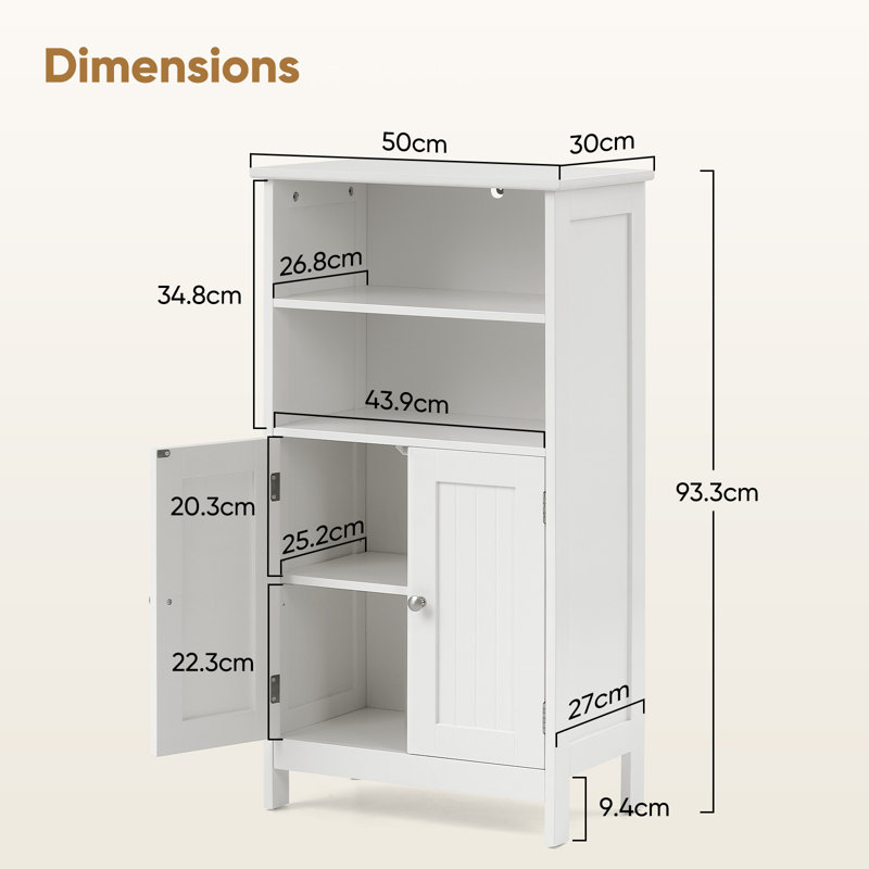 Wall Mounted Optional Bathroom Cabinet