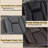 Tayeba Diamond Faux Leather Reclining Sofa-106485171