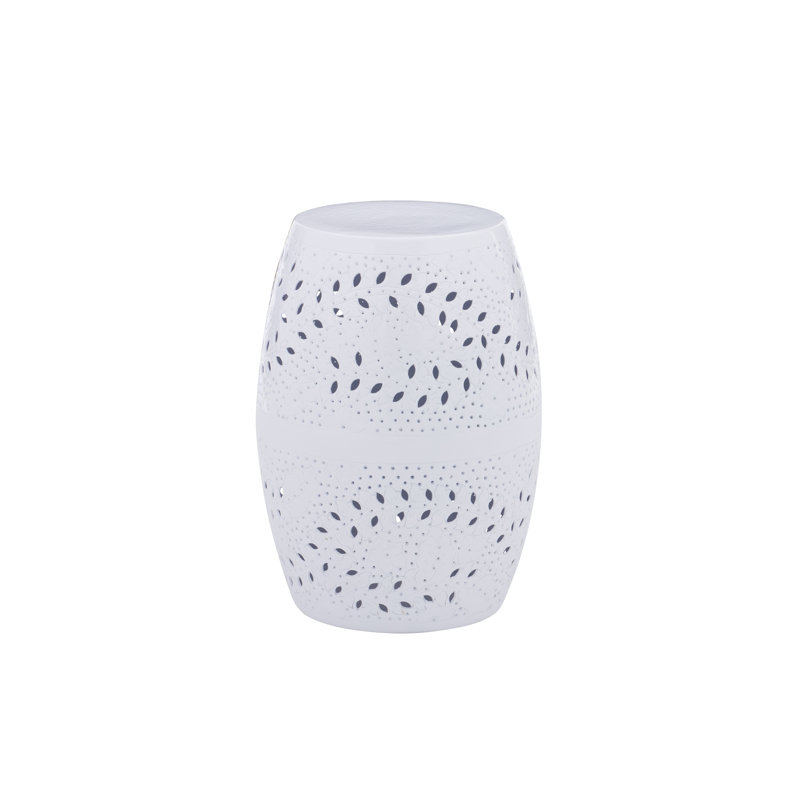 Hefley End Table, Bright White
