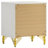 2-Drawer Nightstand Bedside Table