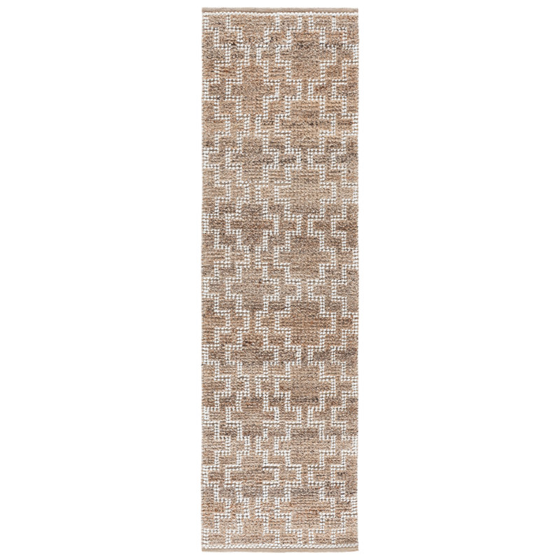 Tapis d'intérieur tissé à la main Vermont, Tapis de couloir 2 pi 3 po x 8 pi 0 po