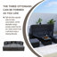 Lit de jour rectangulaire d'extérieur avec auvent rétractable U_Style-888401598