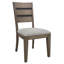 78 In. With 6 Ladderback Chairs