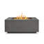 AEGEAN Propane / Natural Gas Outdoor Fire Pit Table-927486158-820273393