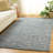 Ebony 507 Hand Tufted Wool Pile Striped Rug-1200476145
