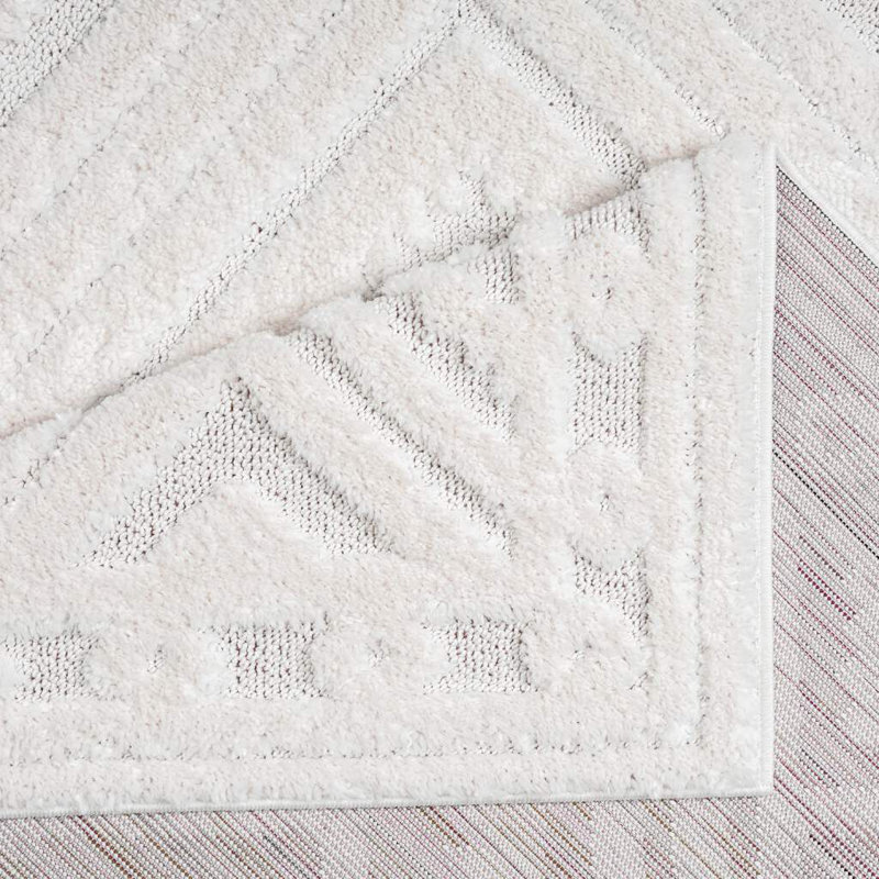 Navdia Geometric Rectangular 160 X 230cm Area Rug