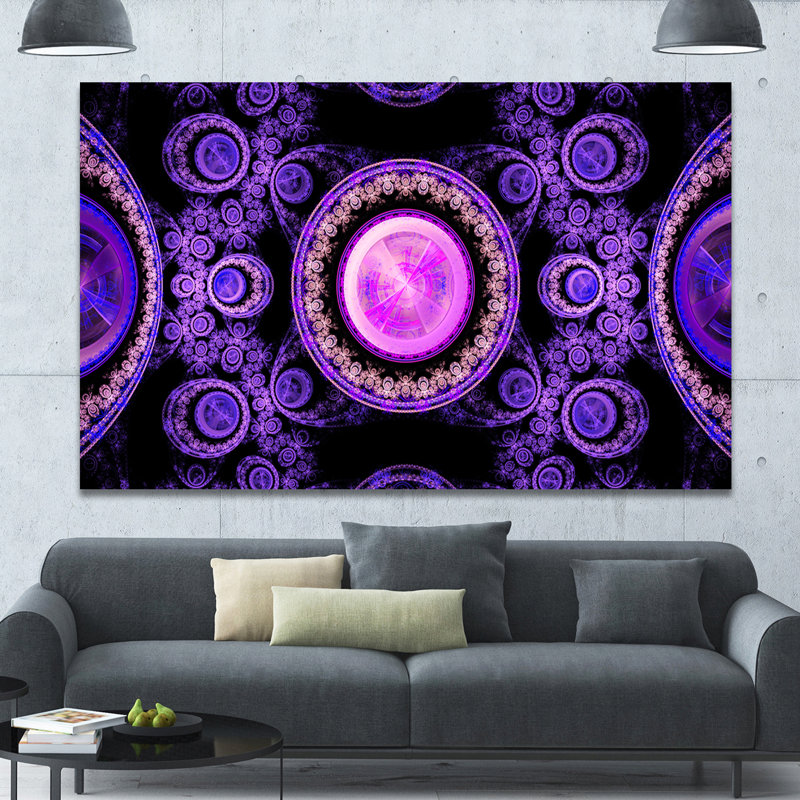 « purple psychédélique relax », impression sur toile, H 20 po x l 20 po x P 1 po