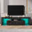 Peiqi TV Stand for TVs up to 70" with Remote Control LED Lights, Modern Media Console, Entertainment Center, 20 Colors LED TV Stand-1668029275-1702579901
