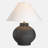 Cathern Rustic Charcoal Table Lamp