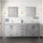 Jacques 80 in. W x 22 in. D Double Bath Vanity, and 30 in. Mirrors-66637709-112957600