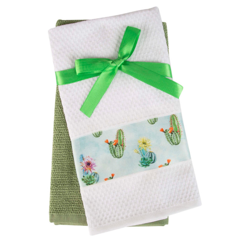 Ensemble de serviettes 2 pièces 100% coton Adelio