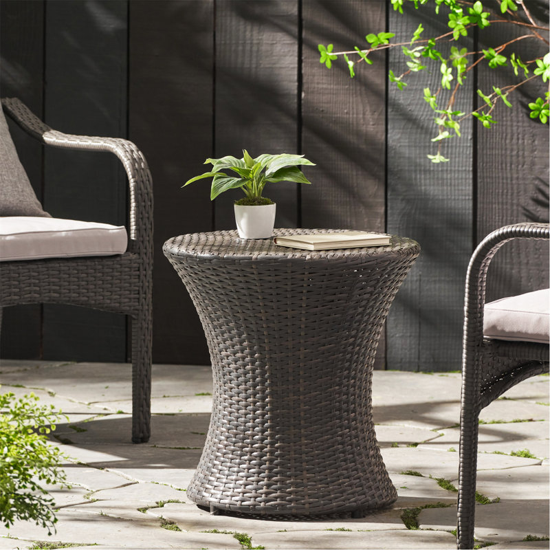 Table de sablier (sans plateau en verre)