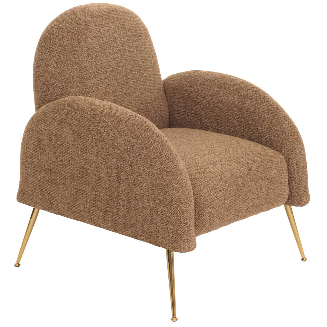 Lounge-Sessel MCW-N69, Cocktailsessel Sessel, Retro Nosagfederung Stoff/Textil Chenille