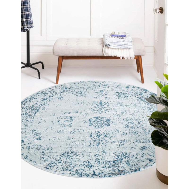 Anneliesse Oriental Indoor Rug, Round 10'