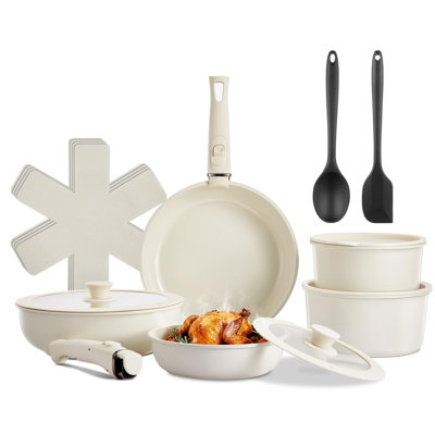 17 - Piece Aluminum Cookware Set