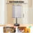 Metal USB Table Lamp
