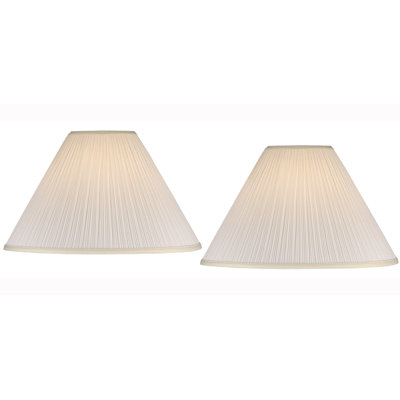 11'' H x 19'' W Linen Empire Lamp Shade