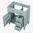 29.52 " Freestanding Standard Single Bathroom Vanity Base-101803597-101938310