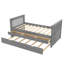 Lit de jour simple avec lit gigogne et tiroirs, lit plateforme en bois massif-1048942620