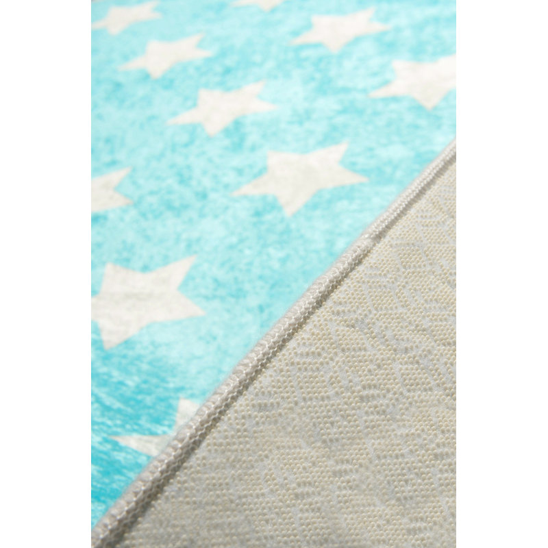 Stylish Polyester Area Carpet, 3.3 x 5.2 ft | 100% Antibacterial Material, 0.4 in Pile Height | Non-Slip Underside, Machine Washable | Perfect for Living Room & Bedroom Decor, Soft & Durable Design