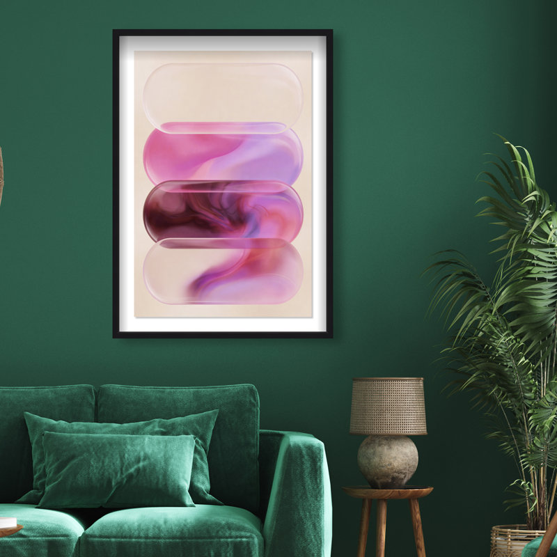 Clear Rose Print by Oliver Gal, 31.5"H x 21.5"W, Black Shadowbox