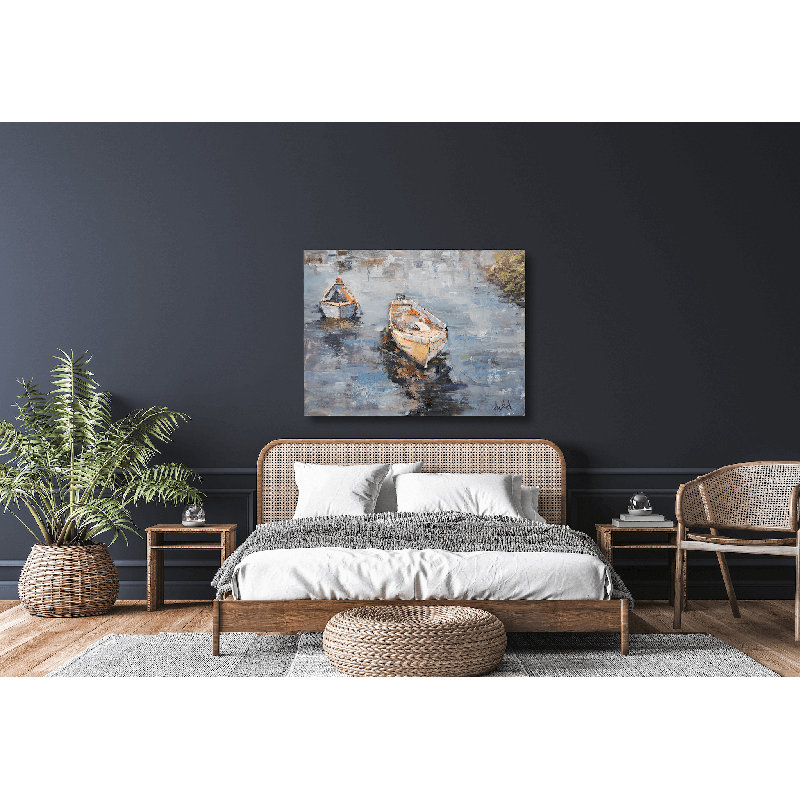 Patiently Waiting By John Beard - Gallery Wrapped Canvas Print Print by John Beard, 36" H x 48" W x 1.5" D, Unframed