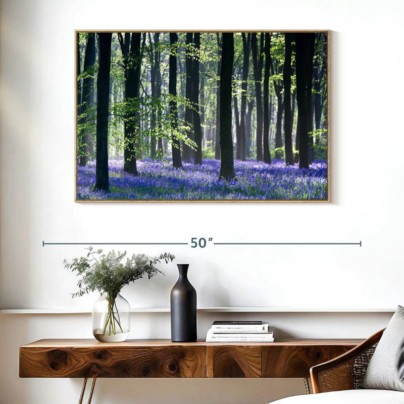 Bluebell Vision, Cadre flottant en bois naturel, 40 po x 27 po
