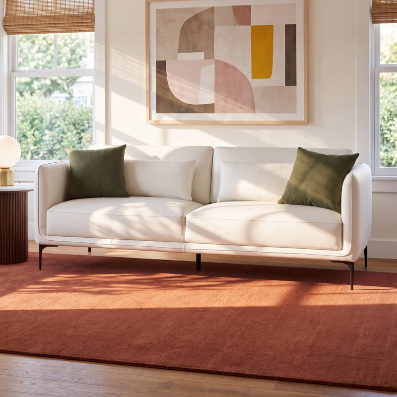 Rae Upholstered Sofa, Impression White
